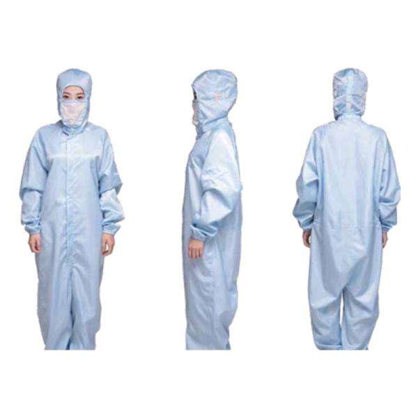 Anti Static 2.5mm Grid SMS Protective Working Coveralls