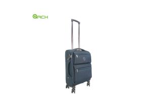 China Crinkle Nylon Trolley Travel Luggage Bag with Flight Wheels factory