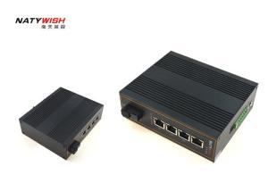 China Din Rail / Wall Mount Industrial Grade Ethernet Switch Single Mode 10Gbps Back Bandwidth factory