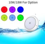 Multipurpose Plastic Wall Mounted LED Pool Light 160MM Resin Filled