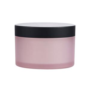 China Skin Care Cream Clear Cosmetic Glass Jars 10g-200g Face Moisturizer Glass Jar factory