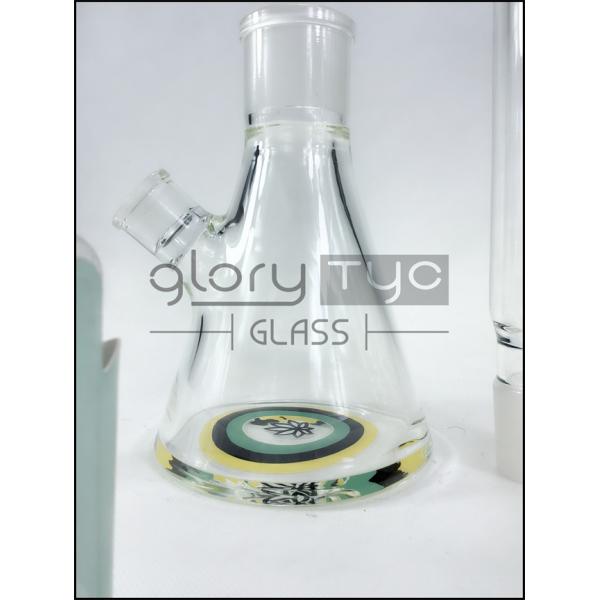 8 Inch Glass Recycler Bong Dab Rig For Tobacco Smoking