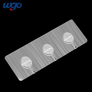 China SS201 bathroom WGO 3 Hook Towel Rack 6kg Max Loading ISO9001 on sale