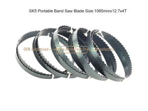 China SK5 Portable Band Saw Blade Size:1065mmx12.7x4T,Cutting Wood factory