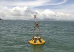 Floating Marine Navigation Buoy , Cylindrical Ocean Weather Buoys