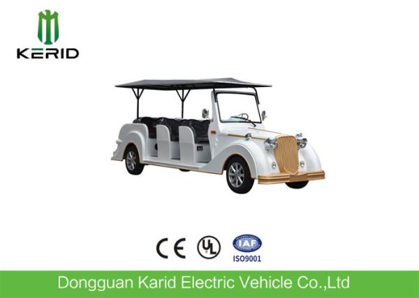 Sightseeing 11 Seats Electric Vintage Cars with Corrosion Resistance Body CE