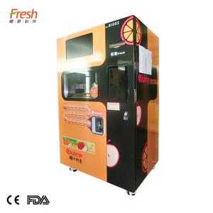 China airport food grade material orange juice extractor vending machine factory
