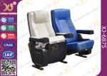 Durable Micro Fiber Leather Folding Theater Seats Home Theater Recliner Seats
