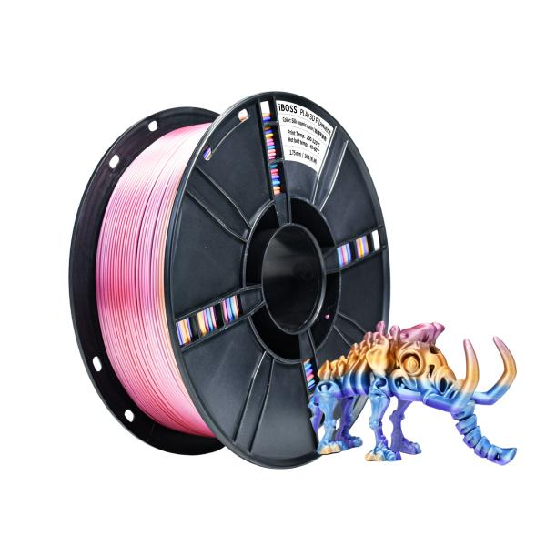 Silk Rainbow PLA+ Filament 1.75mm PLA+ Silk Universe Rainbow 3D Printer Filament