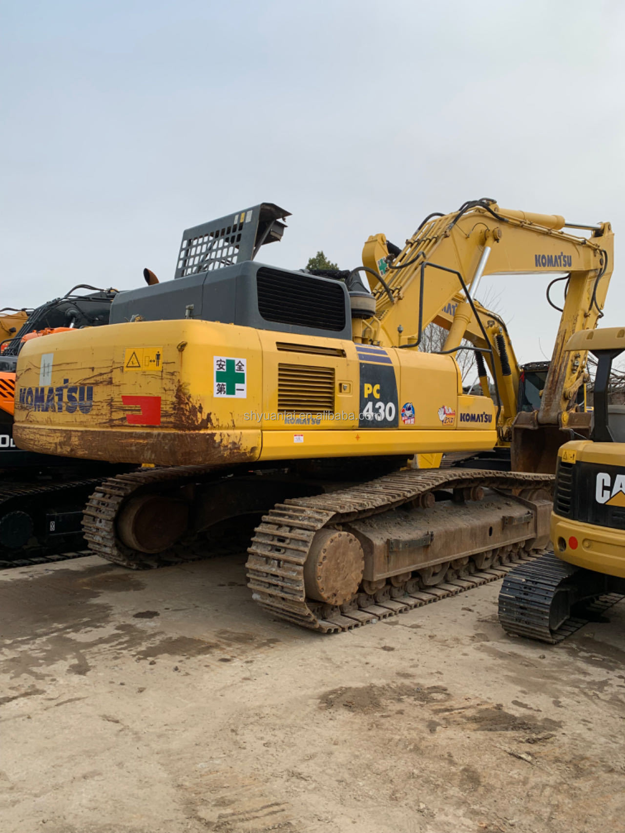 Komatsu used hydraulic excavator PC430 smooth movement high operating efficiency and easy operation on sale now