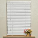 50mm aluminum venetian blinds for windows with steel headrail and bottomrail