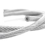 Invisible Grille 12mm - 20mm Ss 316 Wire Rope 7*37 300 Series