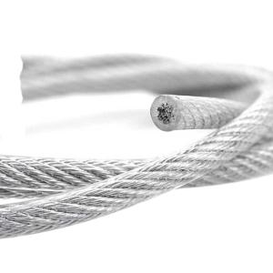 China 300 Series Invisible Grill Wire Rope 7*37 20mm - 32mm 304 wire rope factory