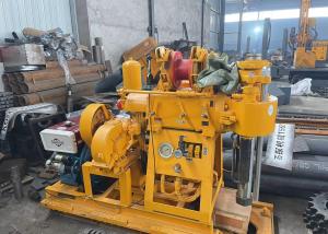 China 75mm to 300mm Borehole Water Well Drilling Trailer Mounted Machine With 200 Meters factory
