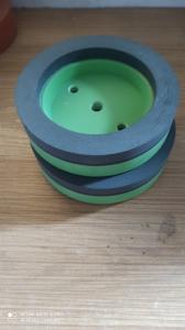 China Surface Preparation Red Resin Grinding Wheel with High Hardness factory