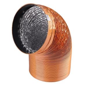 China Flexible Duct For Exhaust Fan 10 Inch 12 Inch Soft And Flexible For Food Beverage factory