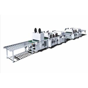 China Manual UV Spraying Line Controlled Coating Environment With Electricity Power Source factory