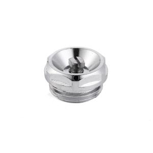 China Chrome Plated Half Inch Air Vent Valve Radiator Blind Brass factory
