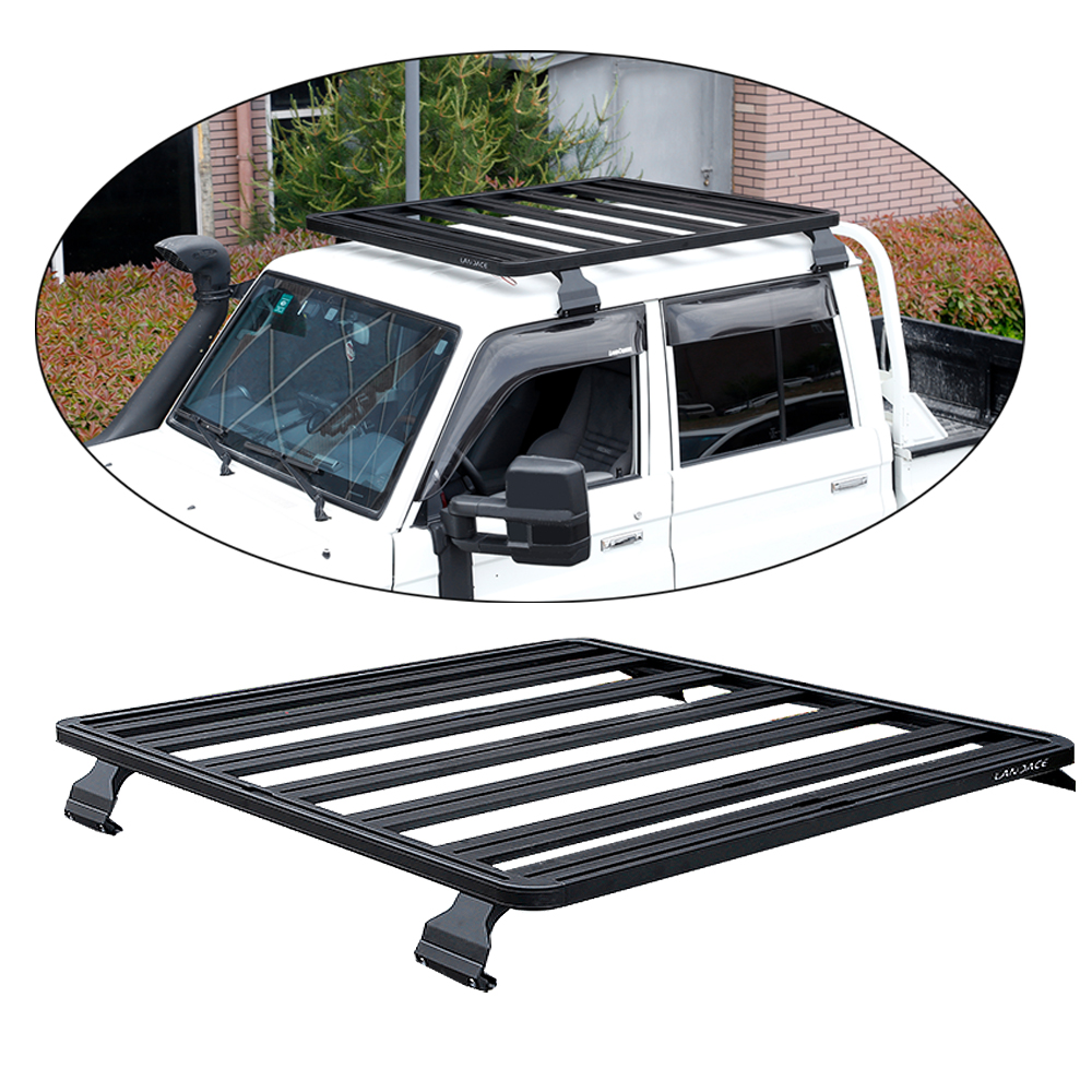 Universal Roof Luggage Rack for LC79 Akzo Nobel Powder Coated Aluminium for Durability