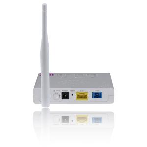 China 1GE Fiber Optic Gpon WIFI 300 Mbps Gpon Port GPON GEPON Optic ONU OP251W factory