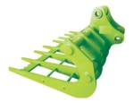 1 - 40ton Excavator Attachment Forestry Root Rake OEM Available