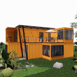 China 20ft Prefabricated Container House for Hotel by Manufacturers Modern Design Villa Family Residence Villa factory