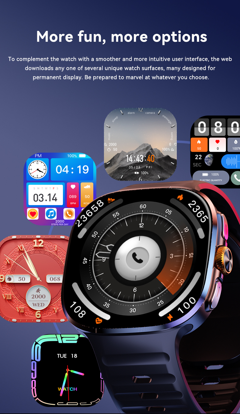 2025 M99 4G SIM Card Smart Watch As a Mobile Phone Support Phone & BT Call NFC GPS Deepseek Youtube Tiktok Whatsapp Smart Watch