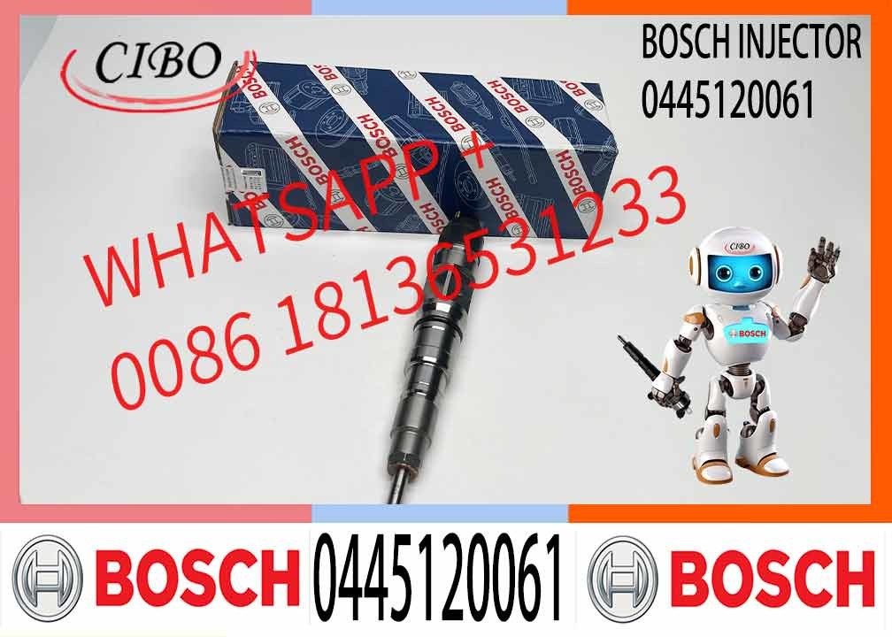 Diesel fuel injector Common rail Injector 0445120061 Diesel engine parts 0445120061