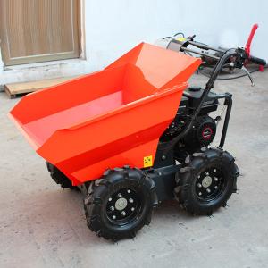 China CE Approved 300kg Electric Site Gas Barrow Wheel Motorized Power Mini Dumper EPA Engine factory
