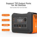 230V 50Hz 1000W Mobile Power Station New Energy Lifepo4 Battery Storage Systems
