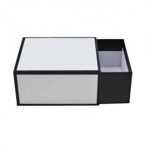 China Customized Shoe Gift Packaging Drawer Box Square Shape Recycled Materials factory