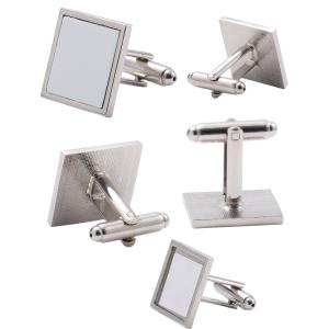 Personalised Photo Cufflinks Cute Sublimation Blank Metal Cufflinks