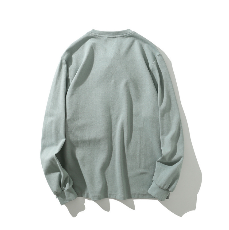 Wholesale Contrast Color Men Oversize Crewneck Custom boy sweatshirt