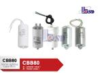 CBB80 250VAC 25UF Fluorescent Light Capacitor For Low Frequency Bypass