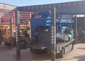 China High Speed St 400 Mini Borehole Drilling Machine Customized Blue Color factory