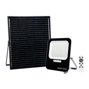 China Waterproof Solar Powered Flood Lights 200 W 110 lm/W 6000K 50000hrs Lifespan factory