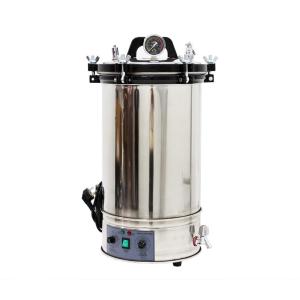 China Laboratory 8 Litre Vertical Steam Sterilizer Autoclave High Pressure factory