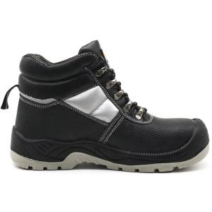 China Summer Season Black S3 SRC Industrial Safety Shoes For Maximum Safety factory