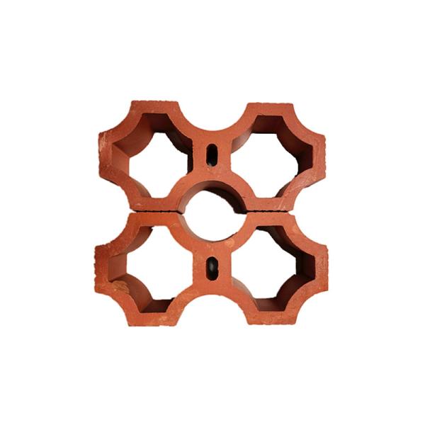 Outdoor Terrace Decoration Terracotta Breeze Block Clay Brick