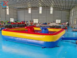 China Commercial Inflatable Two-player Battle Games Gladiator Jousting Arena Fighting Game factory