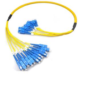 China Duplex MU Fiber Optic Patch Cord For CATV / Metro / Data Centers factory