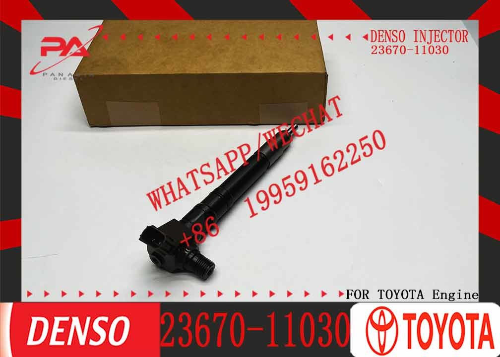 Diesel Fuel Injector 23670-11030 Common Rail Fuel Injector 2367011030 For Toyota