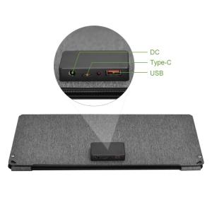 18V 50W Monocrystalline Solar Panel for Cell Phone Portable and Versatile Design