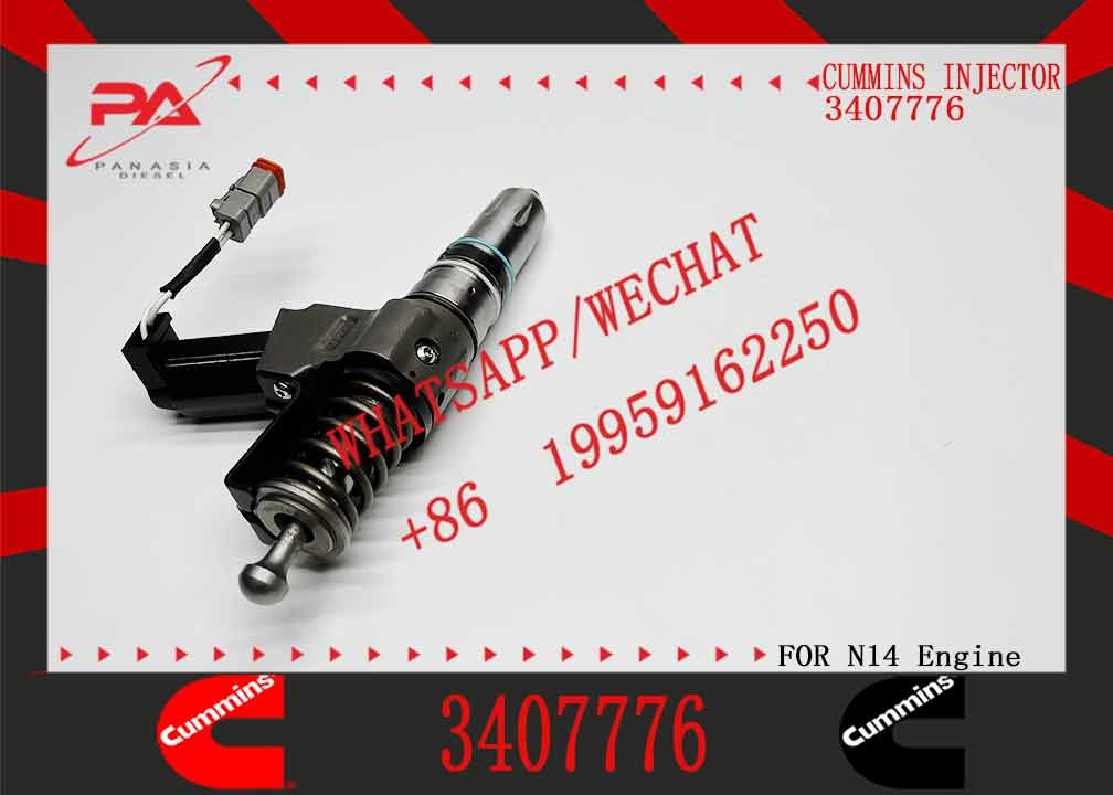 Common Rail Diesel Fuel Injector 3407776 3411385 3087558F For Cummins QSN14 N14