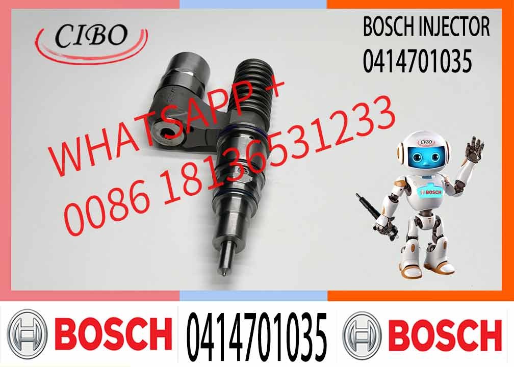 Common Rail Fuel Injector DC12 DC16 Engine 0414701035 0414701037 0414701038 0414701039 0414701040 0414701043