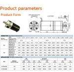 Faradyi Customizable 70ZYT 24V DC Motor 800kg.cm High Torque Motor Plus