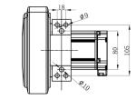 Differential Drive Series Integrated AGV Steering Drive Wheel 1000W Diameter