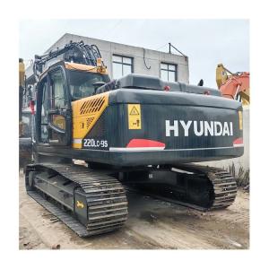 China Hyundai 220 Excavator Original Korea Crawler Chain 22 Ton with and Hydraulic Cylinder factory