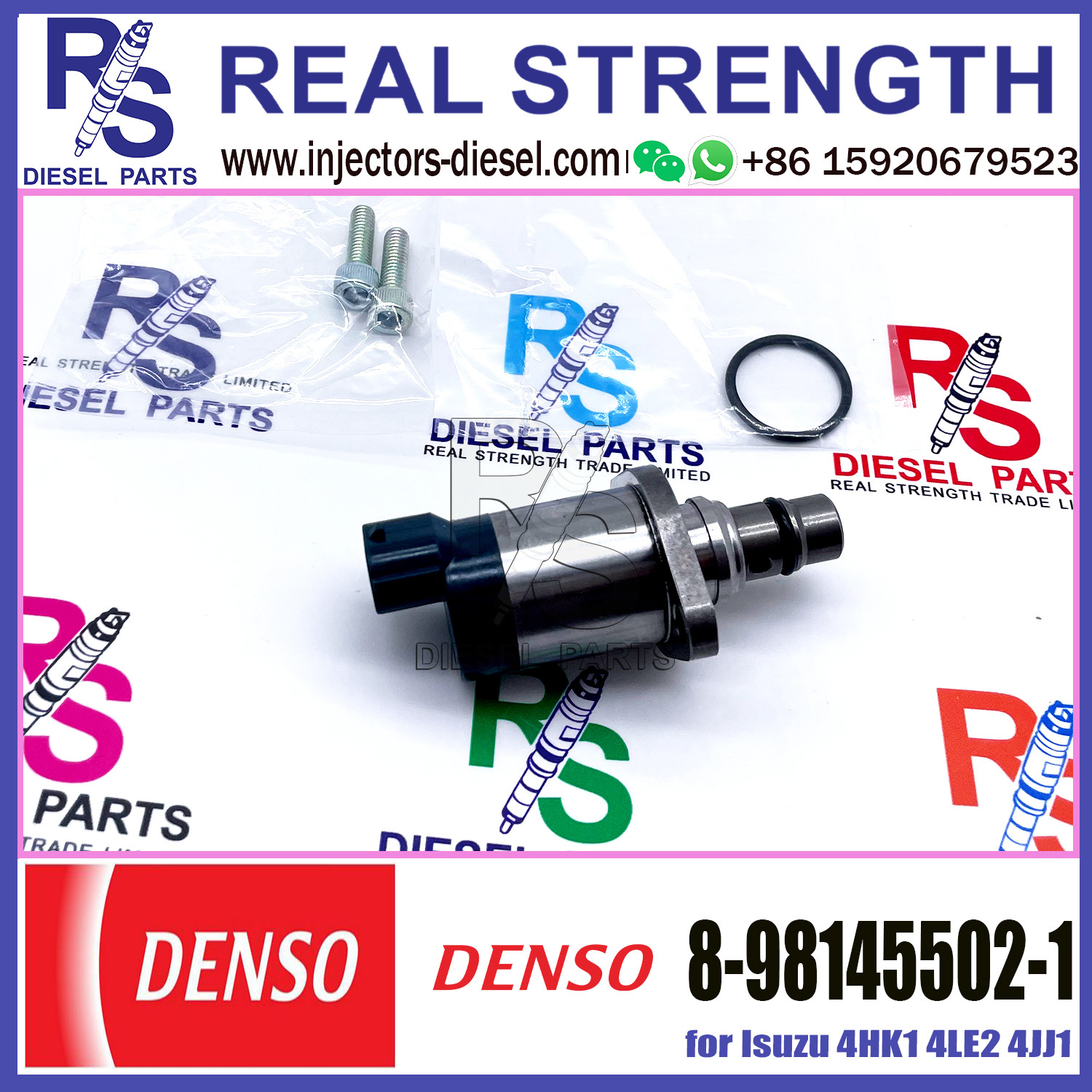 DENSO Suction Control Valve 8-98145502-1 Applicable to Isuzu 4HK1 4LE2 4JJ1 Engine