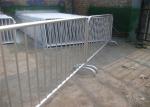 Customized metal crowd control barrier/portable barricades/pedestrian barriers